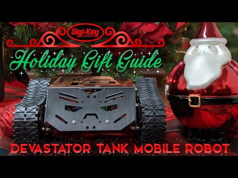 Holiday Gift Guide 2019 – DFRobot Devastator Tank Robot | Digi-Key Electronics