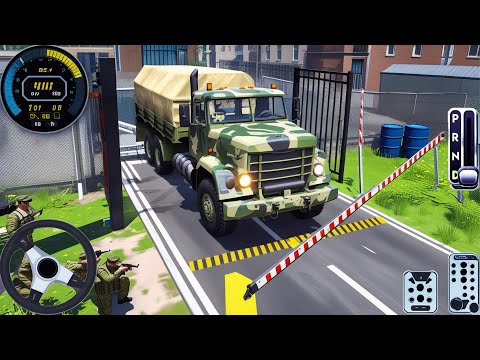 US Army Cargo Truck Simulator 3D - Vehicle Driving Mountain 3D - Android GamePlay