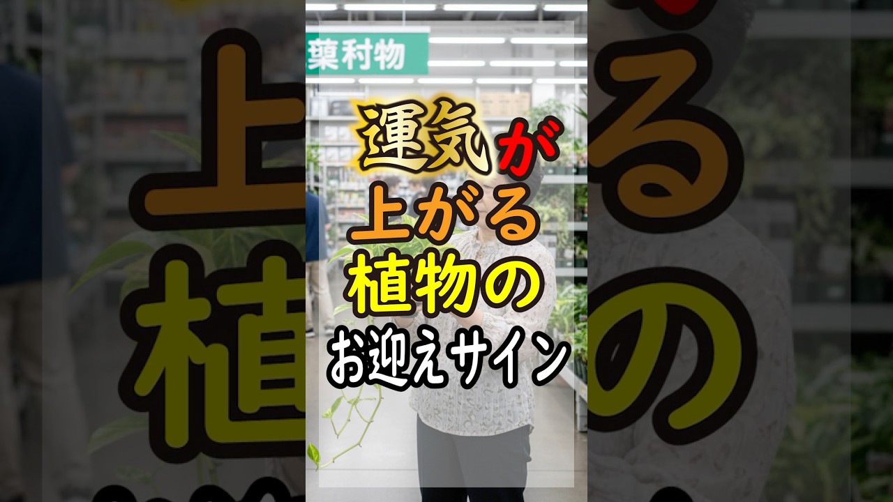 【運気アップ】植物との「出会い」が教えてくれる幸運のサイン｜お部屋に良い流れを呼び込む、お迎えのコツ3選