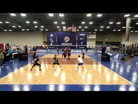 USAV 2017 - 352 Elite vs Rockstar - Juan Crespo's live broadcast