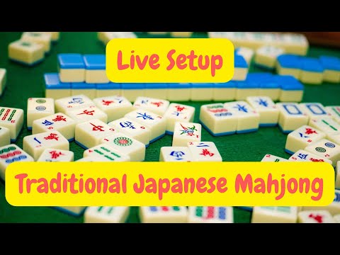 How to Set Up a Game of Mahjong - Traditional Japanese