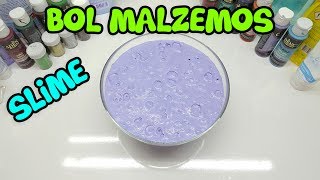 Bol Malzemos Slime Yaptık! Ne Bulduysak Kattık -