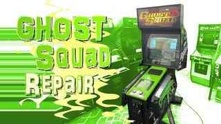 Repairing A SEGA Ghost Squad Dedicated Arcade CHIHIRO System...