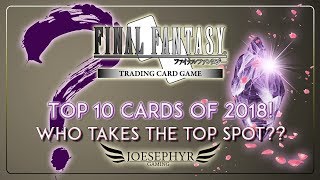 Final Fantasy TCG: Top 10 Cards of 2018