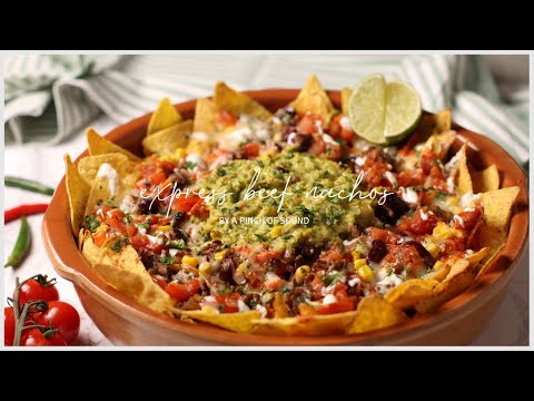 Express Beef Nachos Ready in 30 Minutes | Relaxing Home Cooking | A PINCH OF S호UND
