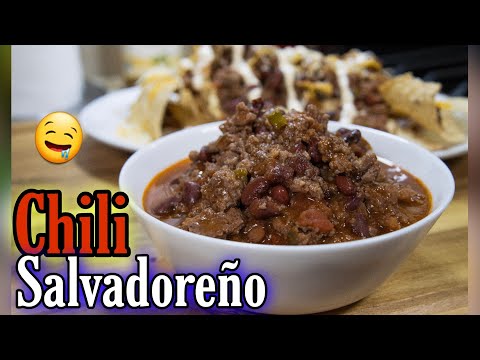cómo hacer Chili | chili frijol con carne estilo Salvadoreño