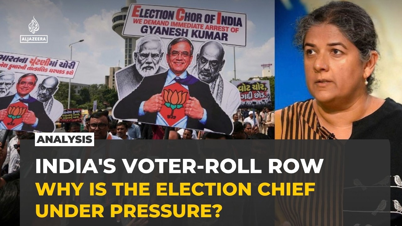 India's election chief faces scrutiny over voter-roll changes, analyst says
