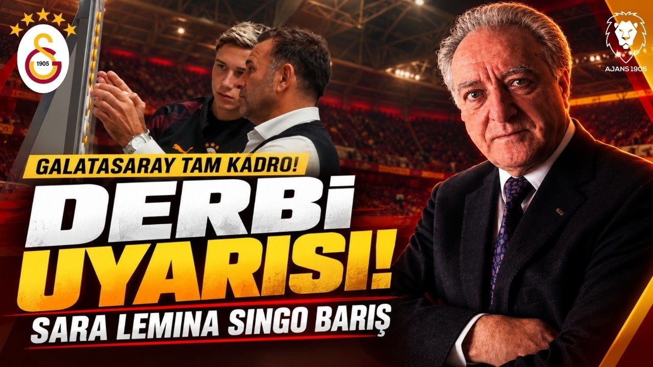 Galatasaray - Fenarbahçe : DERBİ UYARISI | Kilit : Batrakov | TAM KADRO HAZIRLIK! | Lemina, Sara
