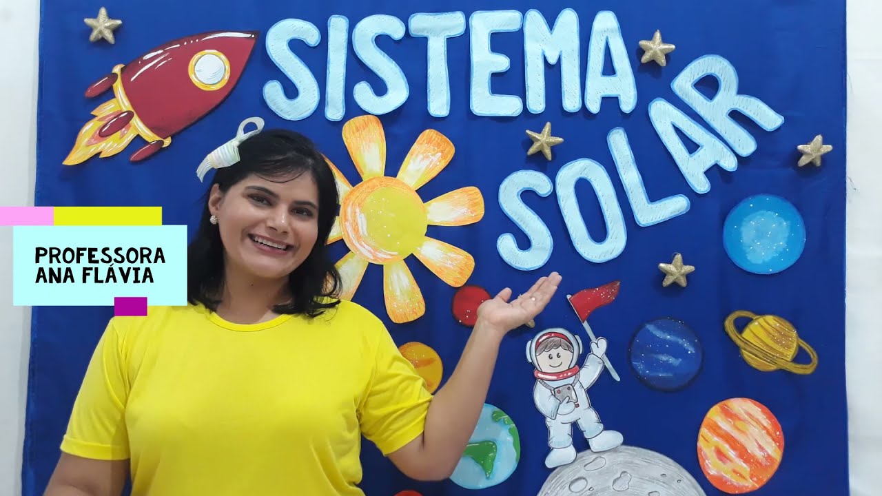 Sistema solar- atividade sol- videoaula educação infantil