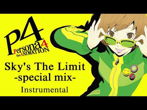 Skys The Limit Instrumental - Persona 4 The Animation