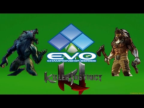 EG Justin Wong (Sabrewulf) VS Guttermagic (Thunder) EVO 2014 KILLER INSTINCT