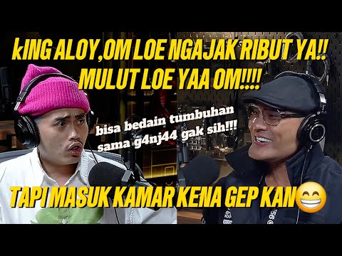 KING ALOY: IYEE OPA GUE MUCIKARI OM‼️INI GUE DI  HIPNOTIS YA!?? KAKI SAMPE DIKEPALA🤪