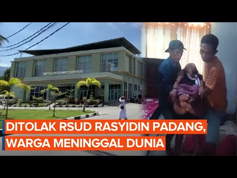 Warga Padang Meninggal Dunia Usai Diduga Ditolak RSUD