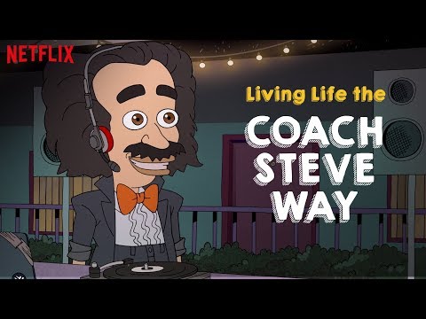 Living Life the Coach Steve Way | Big Mouth | Netflix Video