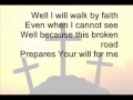 Jeremy Camp   Walk By Faith Lyrics On Screen