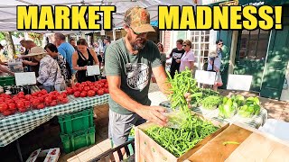 OUR STAND IN ACTION at Ohio’s Best Farmers Market | Big Sales + Full W