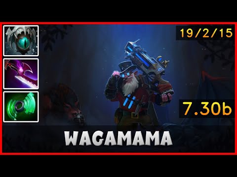 Wagamama | Sniper MID vs Queen of Pain | Dota 2 Pro Gameplay - Patche 7.30b