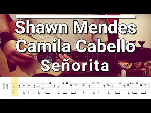 Shawn Mendes, Camila Cabello - Señorita (Ukulele Bass Cover) Tabs