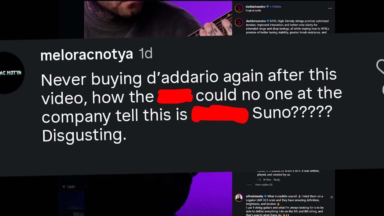 Did the world's biggest guitar string company just get caught?! - YouTube