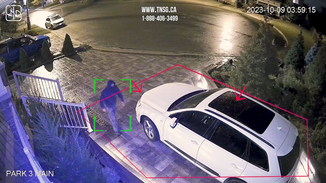Active Deterrence Camera System in Action