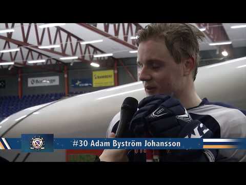 Borlänge HFs nye #30 Adam Byström Johansson