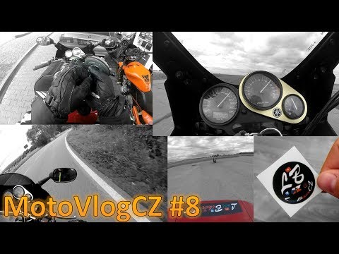 MotoVlogCZ #8 - nálepky / birthday sraz / letiště č.2 / děláme blbosti