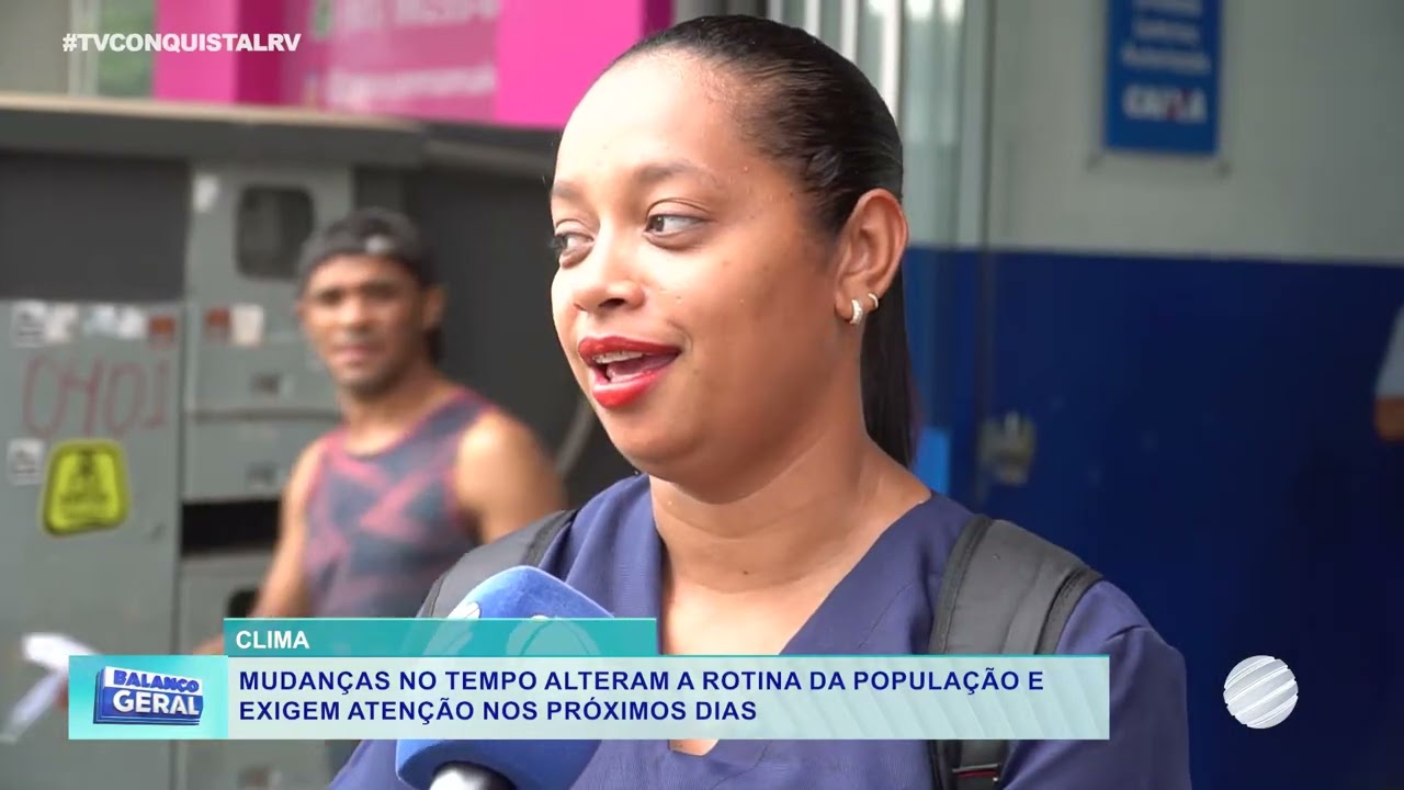 Clima instável alterna calor e chuva e exige atenção da população