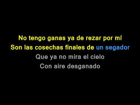 Rezando solo Indio Letra 🔴 Karaoke Rock Nacional