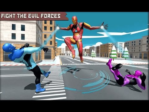 Iron Superhero war Real Heros clipVX