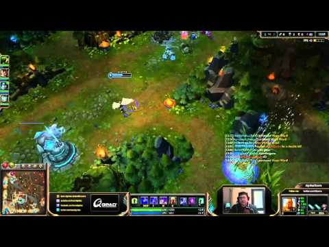 Scarra plays Kayle vs Zed mid lane