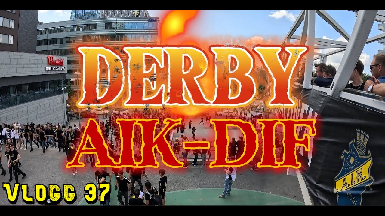 Derbyfeber i Stockholm – AIK vs DIF med full puls!