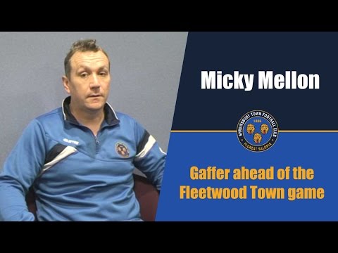 INTERVIEW | Micky Mellon pre Fleetwood Town (H) - Town TV