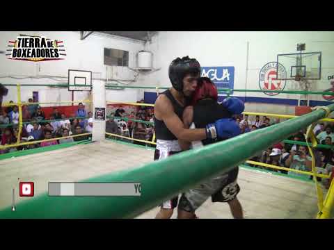 Boxeo Gral Roca 14 04 18  2° Pelea José  Curruhuinca Vs  Alexis  Rivas