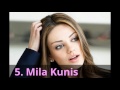 Top 10 Beautiful Brunettes In The World Top 10
