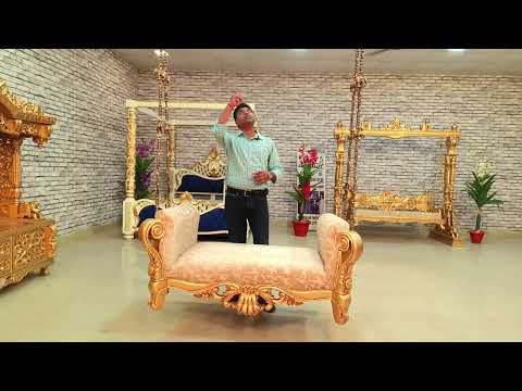 YT903 Wooden Jula, Swings Indoor designs for Home | Zula for Living Room | Ceiling hanging unjal Video