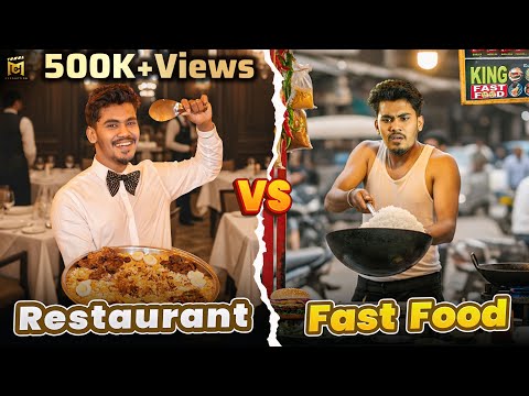 Restaurant VS Fast Food 🥘 | Comedy 🤣 | Mabu Crush