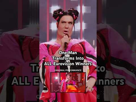 Klemen as Netta | Eurovision Winners Video | Slovenia 🇸🇮 | #Eurovision2025