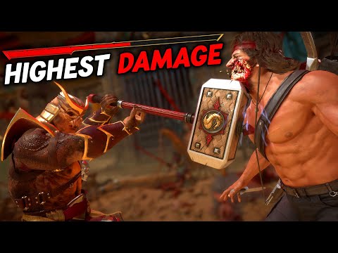 Learn Shao Kahns HIGHEST DAMAGE COMBOS in 2 MINUTES!