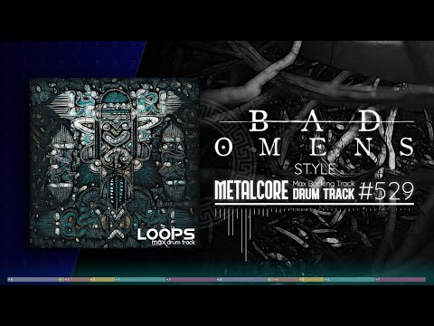 Metalcore Drum Track / Bad Omens Style / 170 bpm
