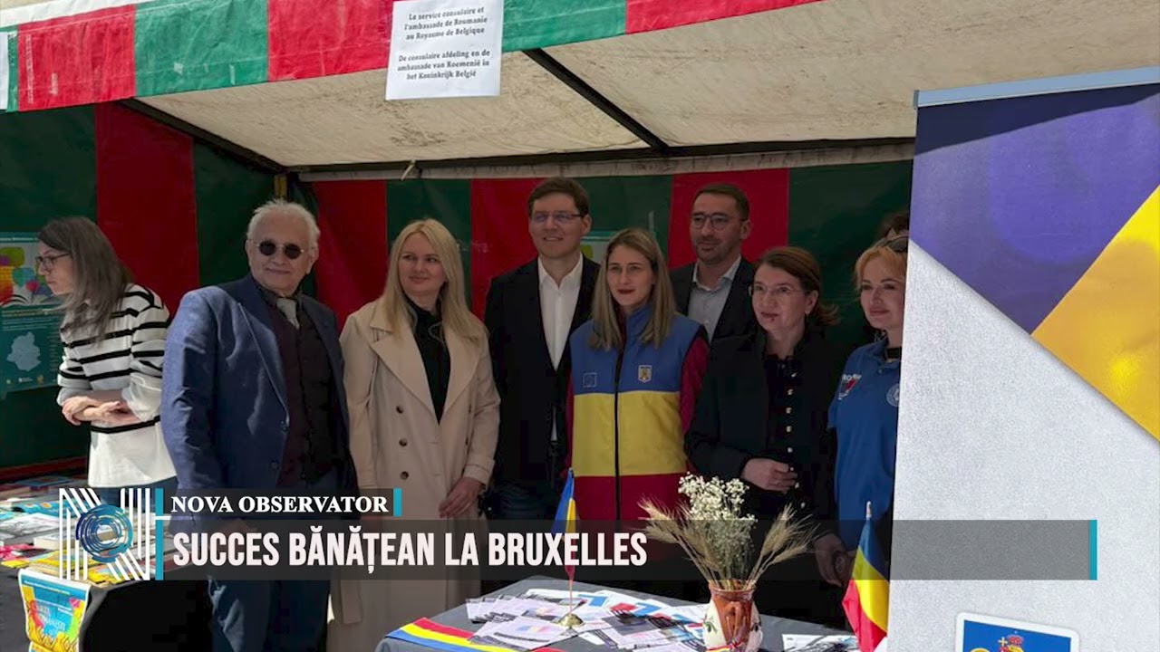 Succes bănățean la Bruxelles
