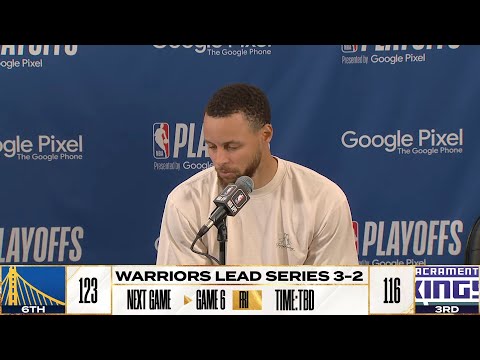 Golden State Warriors and Sacramento Kings | NBA Playoffs Game 5 Post Game Interviews