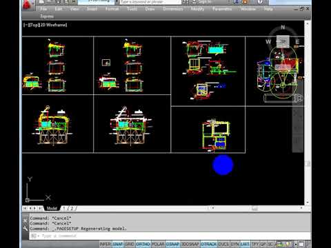 Paper Space in Black and white only in autocad drawing