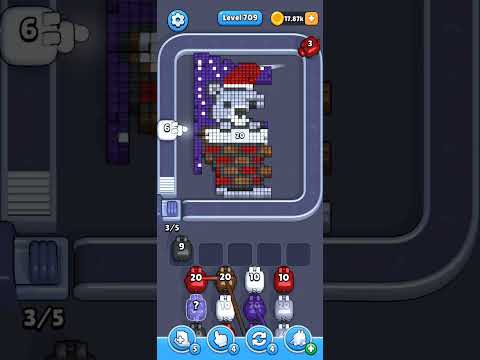 Pixel Flow Level 709 Walkthrough