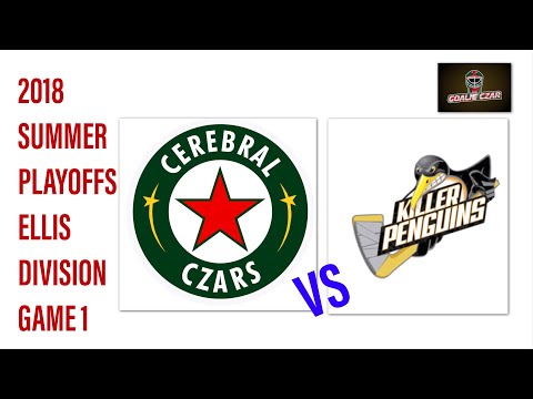 Goalie Czar - Cerebral Czars vs. Killer Penguins - Game 1 True North Hockey League Playoffs