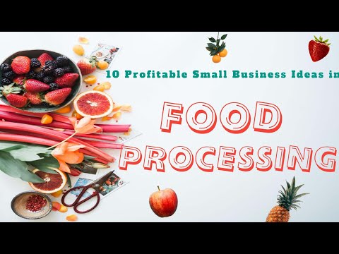 Projects on Food Processing and Agriculture Based Projects