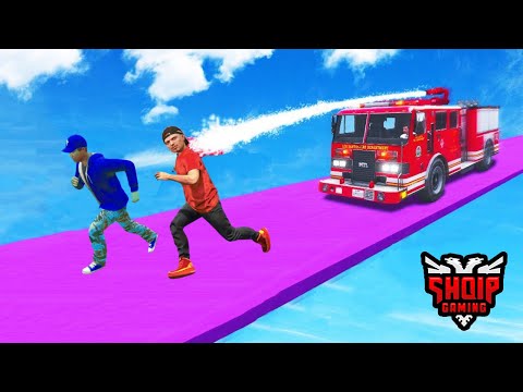 GTA 5 SHQIP - Zjarrfikësat kunder Vrapuesve !! - SHQIPGaming