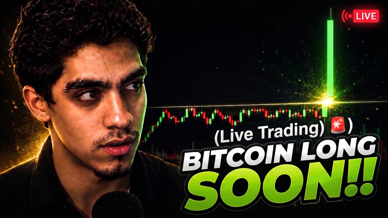 New Bitcoin Long Soon !! (Live Trading)🚨