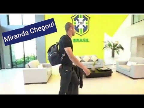 MIRANDA SE APRESENTA A SELEÇÃO PARA COPA AMERICA! 30/05