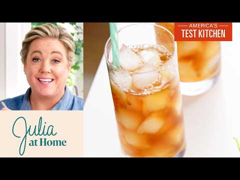 The Best Way to Sweeten Iced Tea (Lemon Simple Syrup) | Julia At Home (S4 E2)