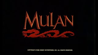 Mulan Trailer 1 35mm 4K April 17 1998